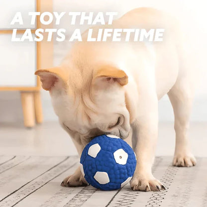 Pawelux Indestructible Chew Ball - Ultimate Toy for Aggressive Chewers and Dental Health