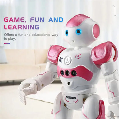 Royallure Smart Interactive Robot Toy for Kids – Gesture Control, Obstacle Avoidance & LED Eye Lights