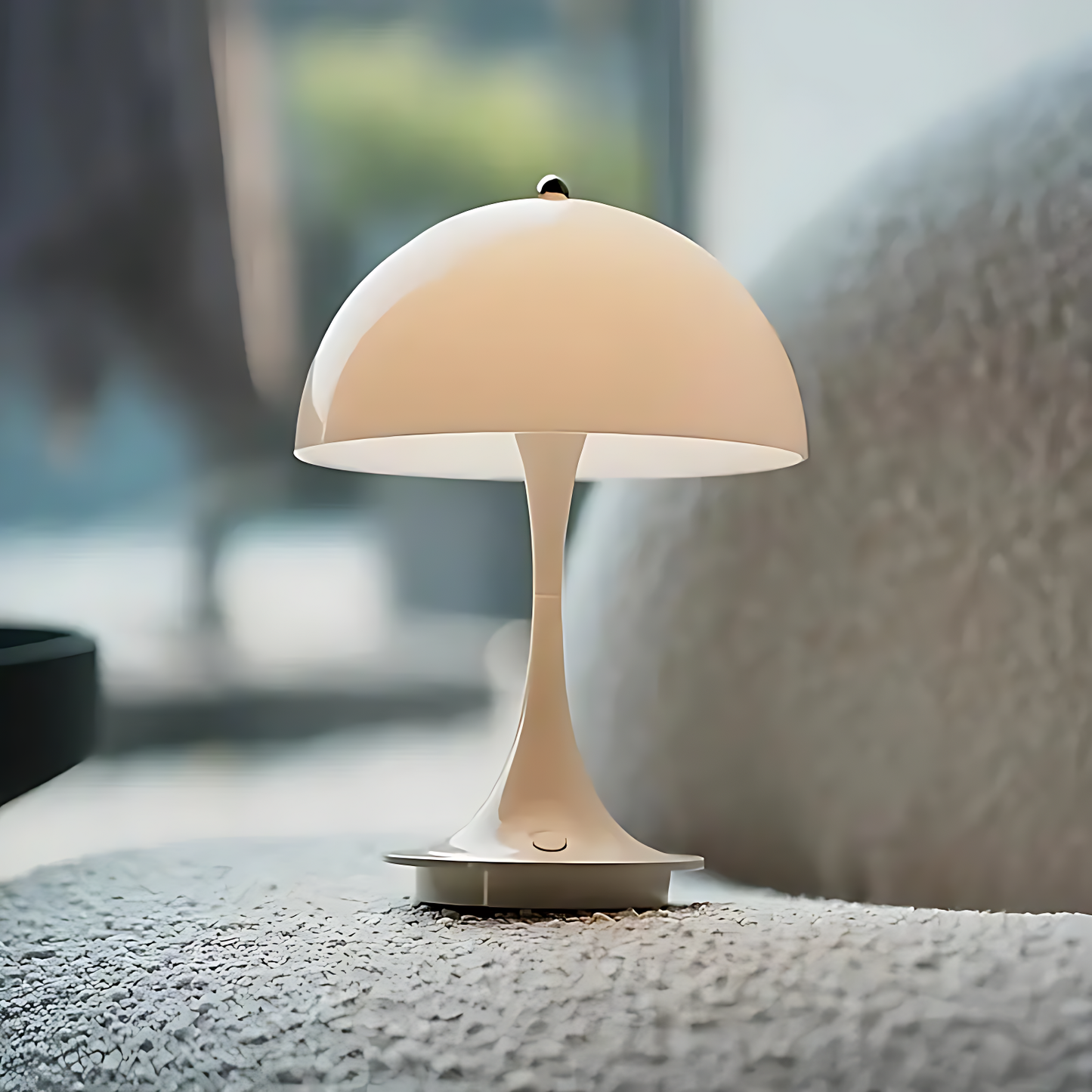 Bauhaus-Inspired Small Mushroom Portable Lamp - Default Title