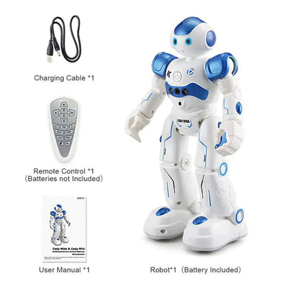 Royallure Smart Interactive Robot Toy for Kids – Gesture Control, Obstacle Avoidance & LED Eye Lights