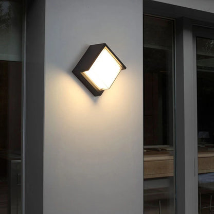 Royaleva Motion Sensor LED Wall Light for Modern Outdoor Spaces - No Sensor / Model C / Warm White