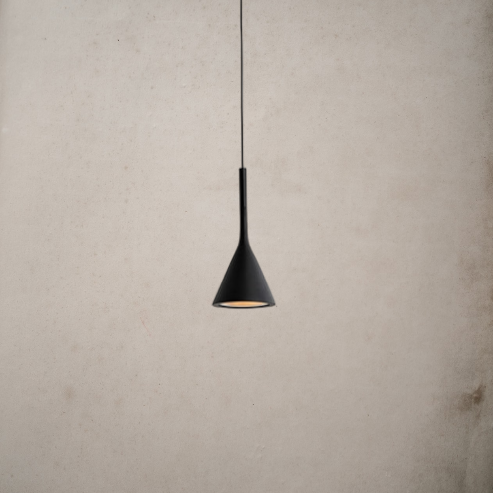 RoyaleGlow Multicolor Pendant Light - Chic Scandinavian Design for Modern Spaces - Black