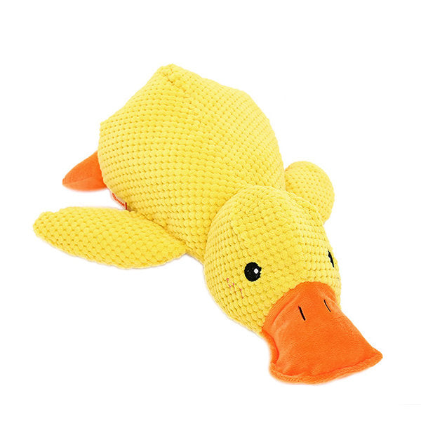 Furora Quack-Quack Calming Duck Dog Toy - Durable, Interactive Plush for All Breeds