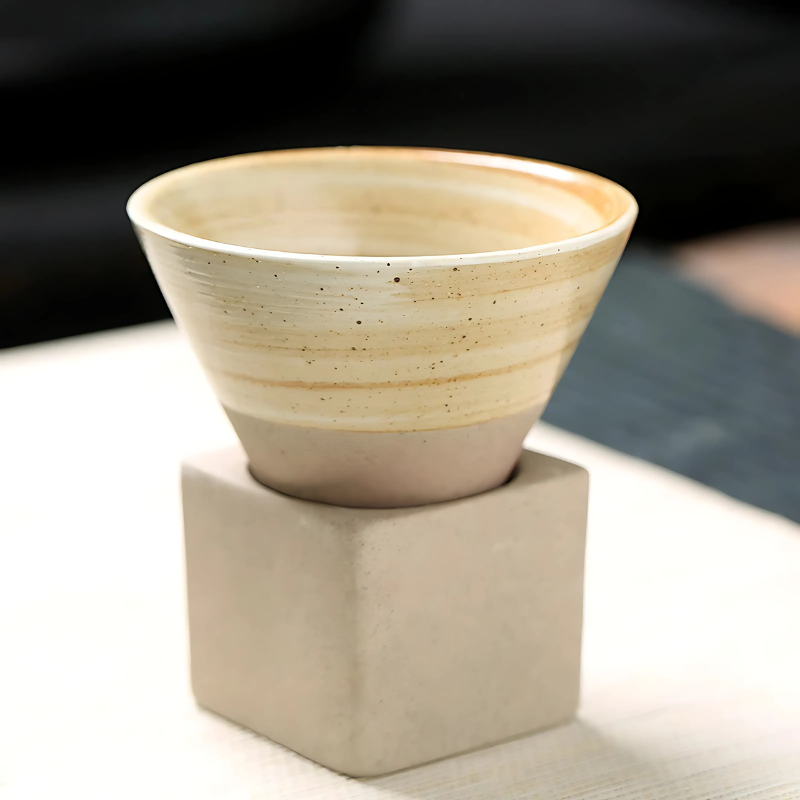 Rayvia Japanese Ceramic Coffee Cup Set of 2 Colors