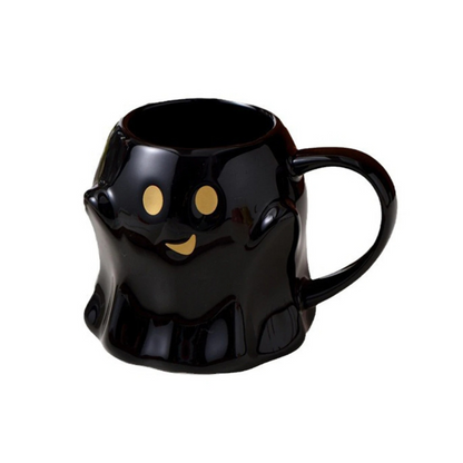 Rayvia Whimsical Halloween Mug Cute Ghost Design 14oz