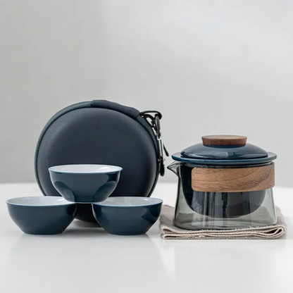 Rayvia Portable Tea Set for On-the-Go Brewing