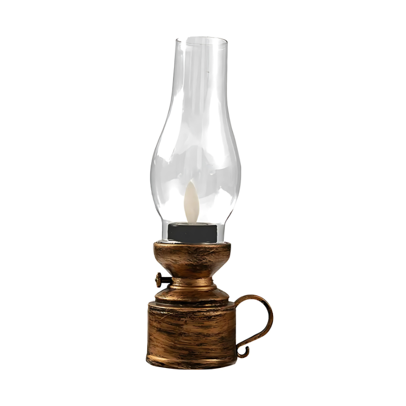 Rayvia Vintage LED Candle for Cozy Ambience Set