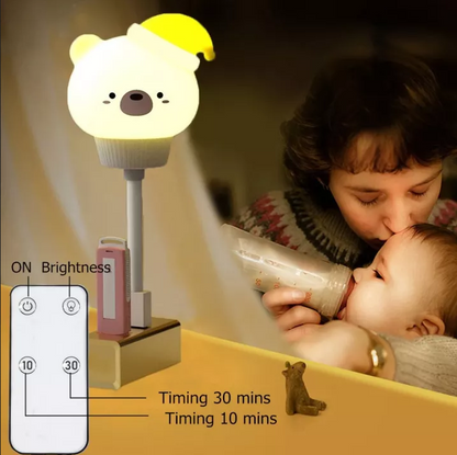 Royaleva USB-Powered Cute Animal Night Light with Adjustable Brightness – Cozy LED for Bedroom