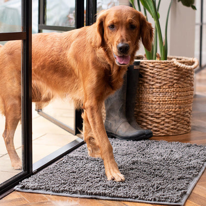 Furora Ultra-Absorbent Dog Mat - Non-Slip, Machine Washable, Soft & Stylish for Clean Floors