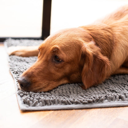 Furora Ultra-Absorbent Dog Mat - Non-Slip, Machine Washable, Soft & Stylish for Clean Floors