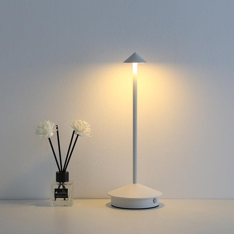 Portable Table Lamp - Cordless Touch Lamp with Dimmable Pina Pro Inspired - White