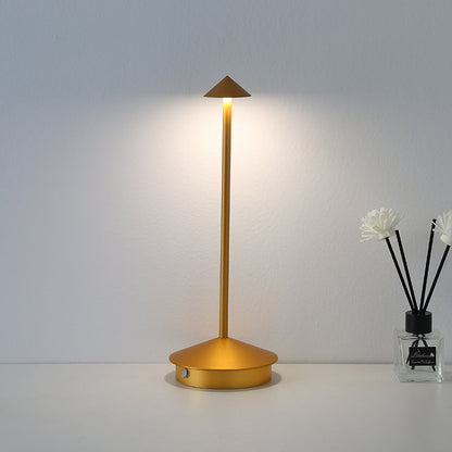 Portable Table Lamp - Cordless Touch Lamp with Dimmable Pina Pro Inspired - Gold