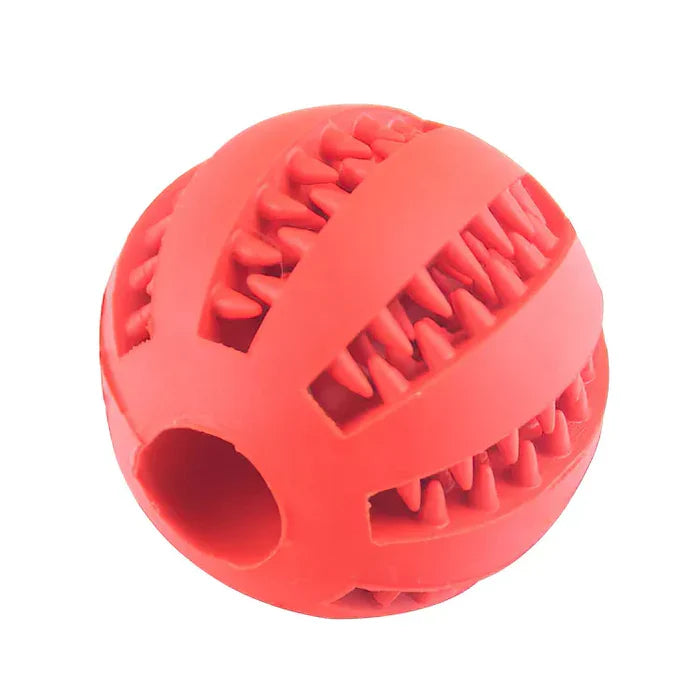 Pawellure Interactive Chew Ball for Dogs - Dental Health & Treat Dispenser Toy