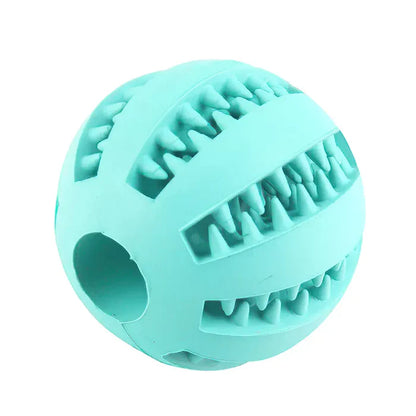 Pawellure Interactive Chew Ball for Dogs - Dental Health & Treat Dispenser Toy