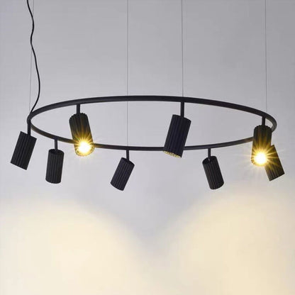 Royallure Elegant Scandinavian Ring Chandeliers - Modern Spotlight Lighting