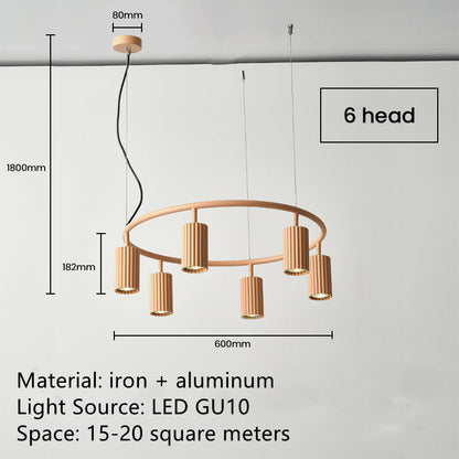 Royallure Elegant Scandinavian Ring Chandeliers - Modern Spotlight Lighting