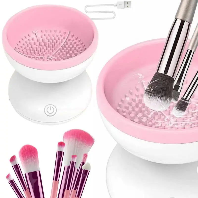 Royallure Electric Makeup Brush Cleaner – Ultra-Fast Automatic Spinner for Deep Cleaning & Hygiene