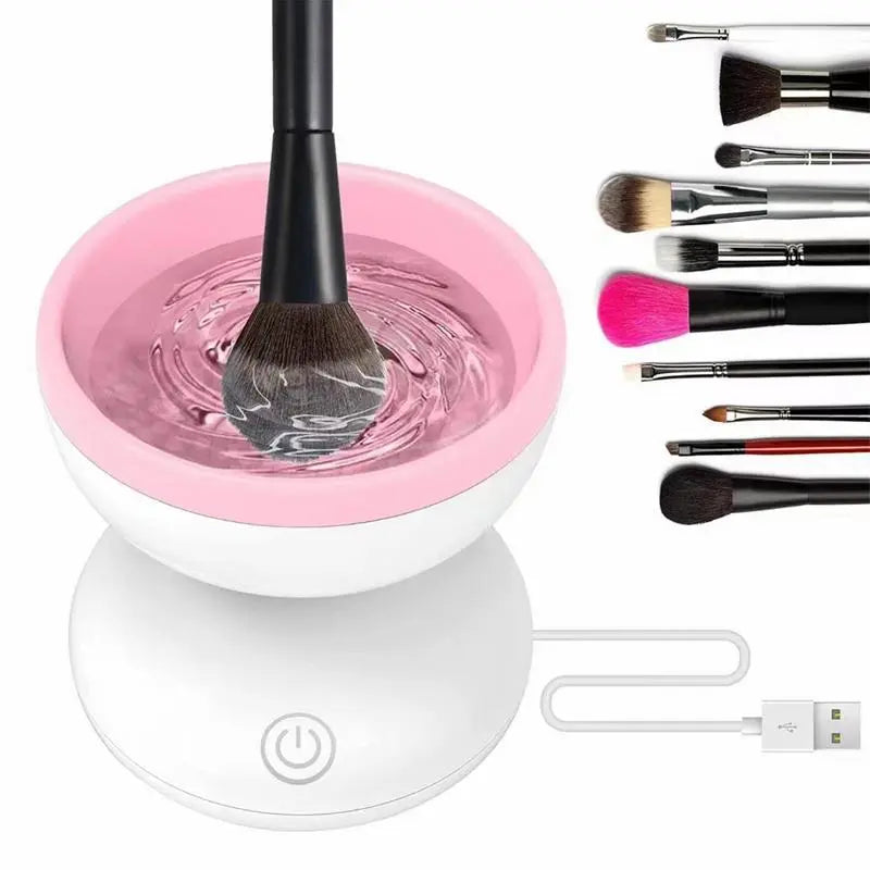 Royallure Electric Makeup Brush Cleaner – Ultra-Fast Automatic Spinner for Deep Cleaning & Hygiene