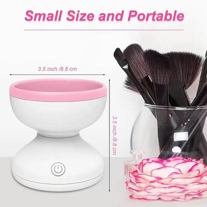 Royallure Electric Makeup Brush Cleaner – Ultra-Fast Automatic Spinner for Deep Cleaning & Hygiene