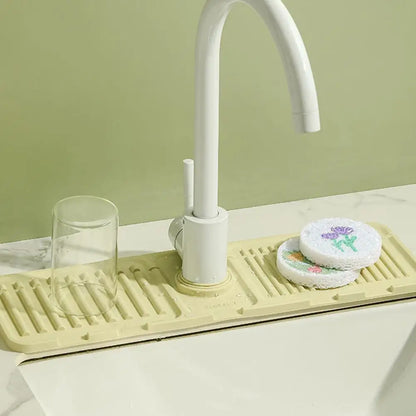 Royallure Kitchen Silicone Sink Mat - Water Catcher with Anti-Slip Design & Organizer