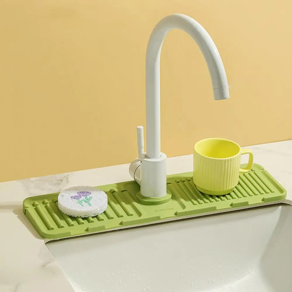 Royallure Kitchen Silicone Sink Mat - Water Catcher with Anti-Slip Design & Organizer