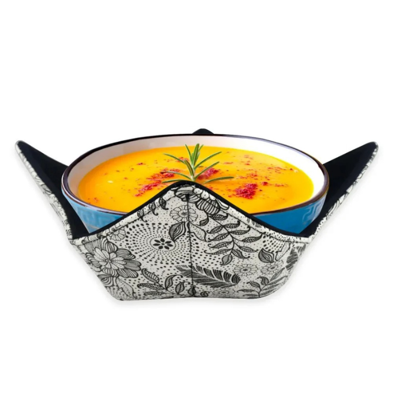 Rayvia Microwavable Bowl Holder for Safe Handling