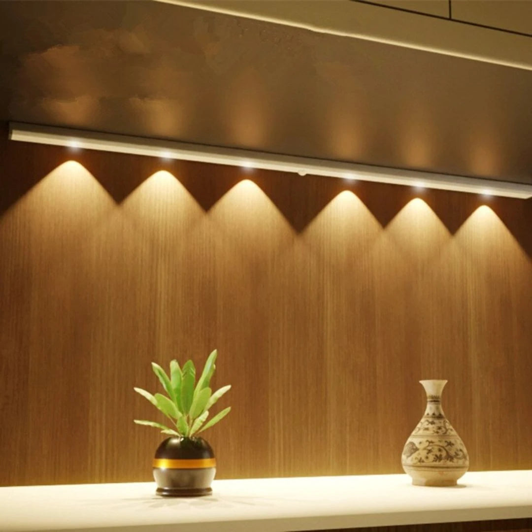 Royelux Motion Sensor LED Cabinet Light – Ultra-Thin, USB Rechargeable & Dimmable