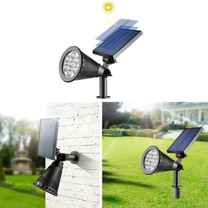 Rayvia Solar Powered Garden Spotlight - Waterproof LED