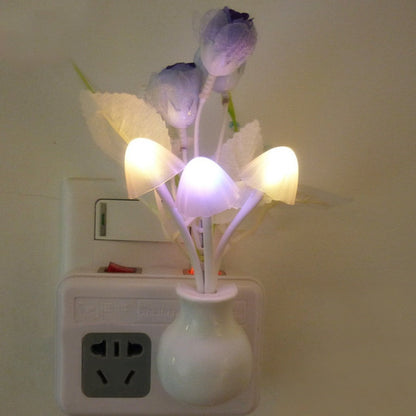 RoyaleGlow Mushroom Dream Light Lamp - 8 Color Changing LED Night Light