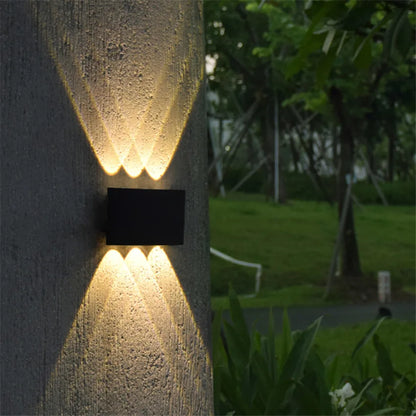 Royaleva Waterproof LED Wall Light - Modern Up & Down Dual-Head Design - Default Title