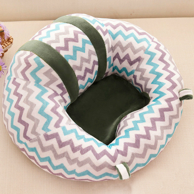 Royaleva Soft Sit Up Cushioned Chair - Safe & Comfortable Support for Babies - Style 6