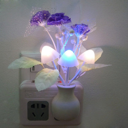 RoyaleGlow Mushroom Dream Light Lamp - 8 Color Changing LED Night Light