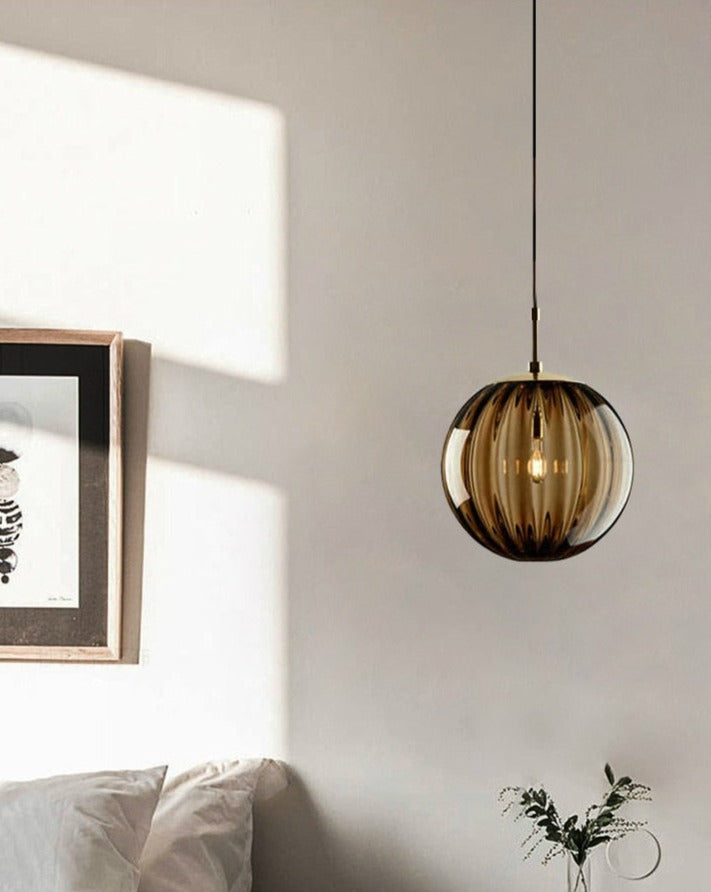 Royallure Glass Ball Colored Pendant Light - Unique Home Decor Fixture