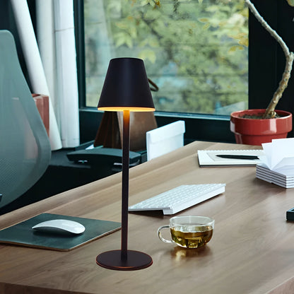 RoyaleGlow Modern LED Table Lamp with Touch Switch & USB Port for Ultimate Convenience