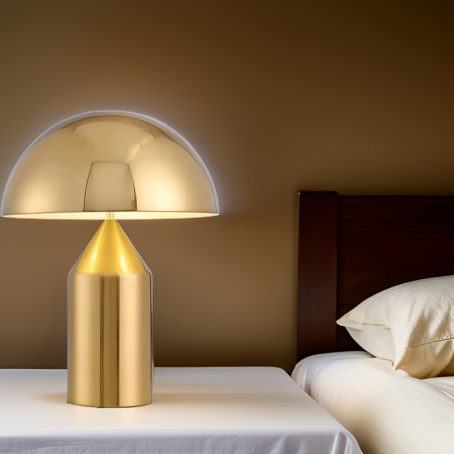 Royallure Mushroom Table Lamp with Touch Control - Elegant LED Lighting