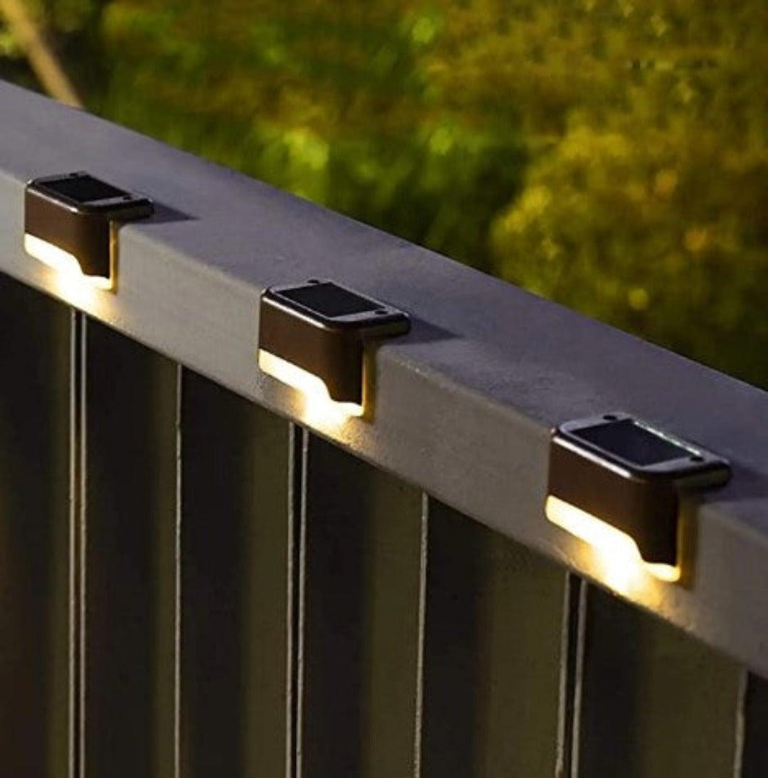 Royelux Solar LED Deck Lights - Waterproof Outdoor Path & Garden Lighting - Default Title