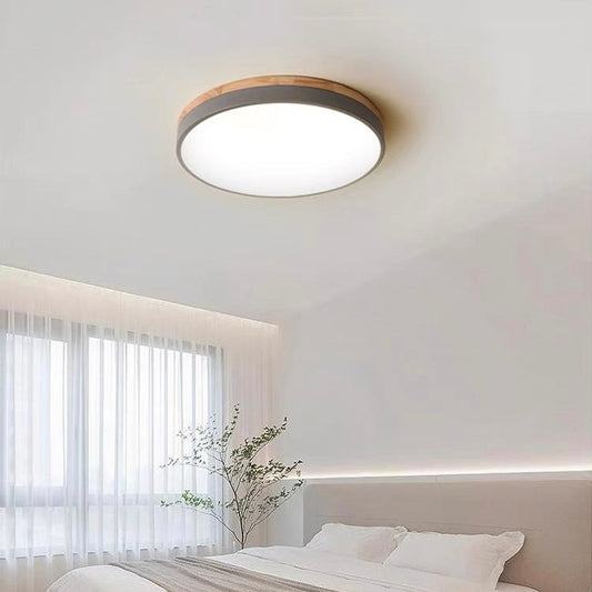 Royallure Organic Round Flush Mount Ceiling Light - Elegant LED Design