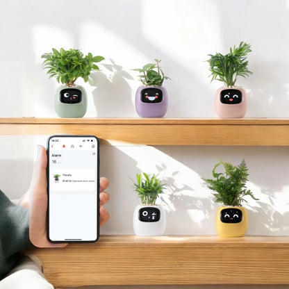 Smart Plant Pot with AI Sensors – Interactive Planter for Easy Plant Care