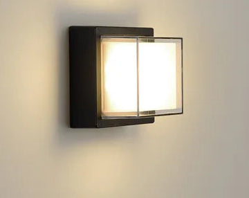 Royaleva Motion Sensor LED Wall Light for Modern Outdoor Spaces - No Sensor / Model E / Warm White