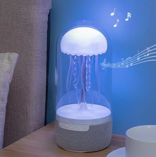 Jellyfish Speaker Lamp - Wireless Ambient Light with Bass Boost