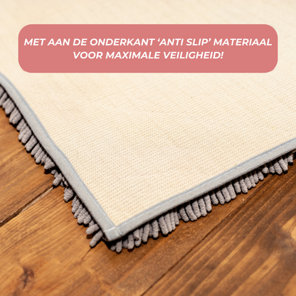 Furora Ultra-Absorbent Dog Mat - Non-Slip, Machine Washable, Soft & Stylish for Clean Floors