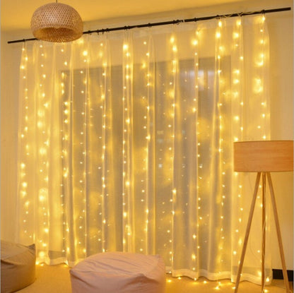 Royaleva Fairy Curtain Lights - Waterproof with 8 Lighting Modes