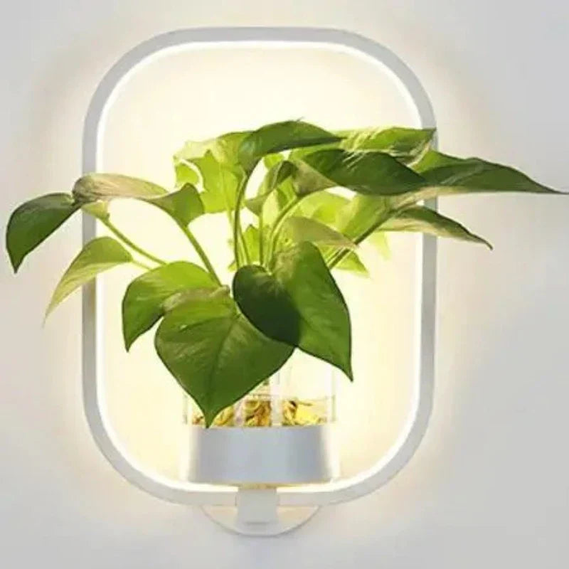 Lumora Plant Wall Lamp - Stylish Lighting with Natural Greenery