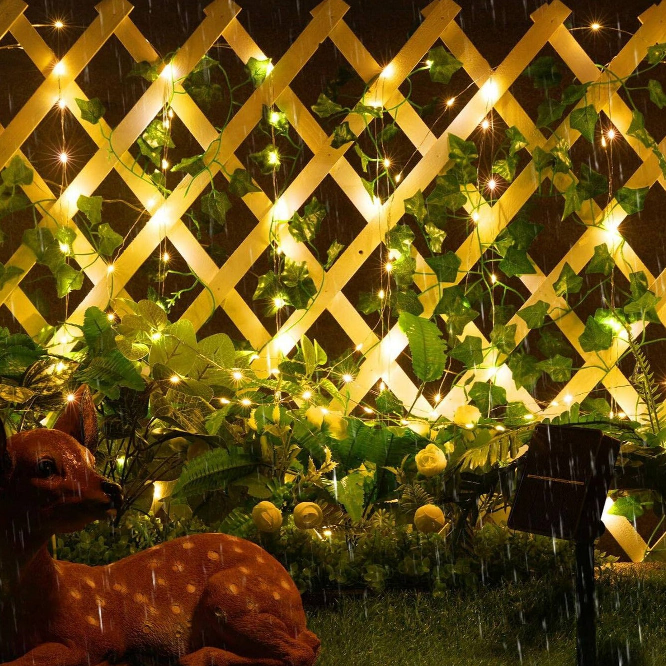 Royaleva Solar Garland Vine Light - Waterproof LED String Lights