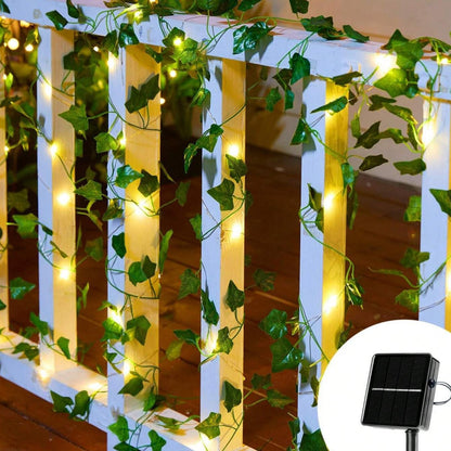 Royaleva Solar Garland Vine Light - Waterproof LED String Lights