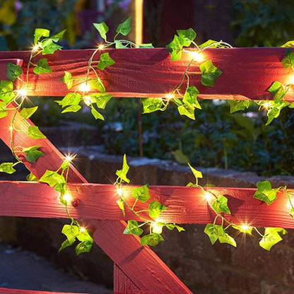 Royaleva Solar Garland Vine Light - Waterproof LED String Lights