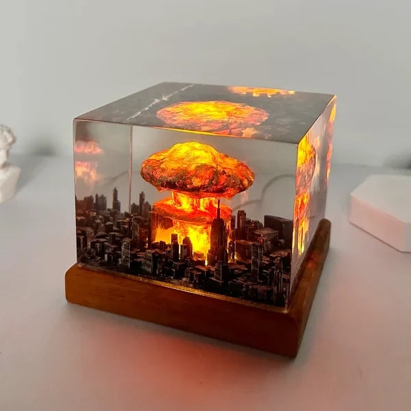 Royallure Nuclear Fallout Mushroom Cloud Lamp