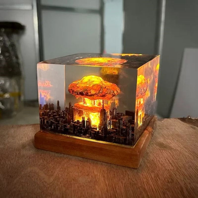 Royallure Nuclear Fallout Mushroom Cloud Lamp