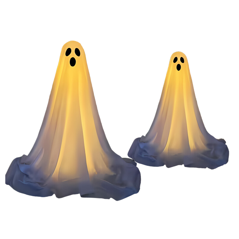 Rayvia Light-Up Ghost Decoration Set for Halloween