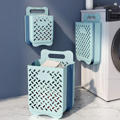 Rayvia Wall-Mounted Laundry Basket for Space Saving